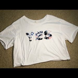 Garage cropped t-shirt